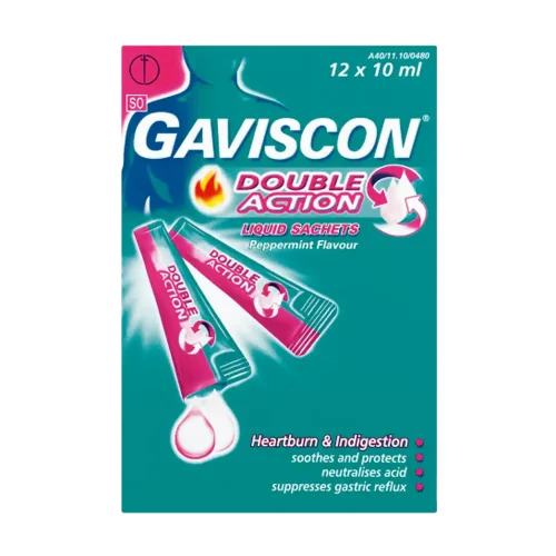 Gaviscon Double Action Sachets, 12's