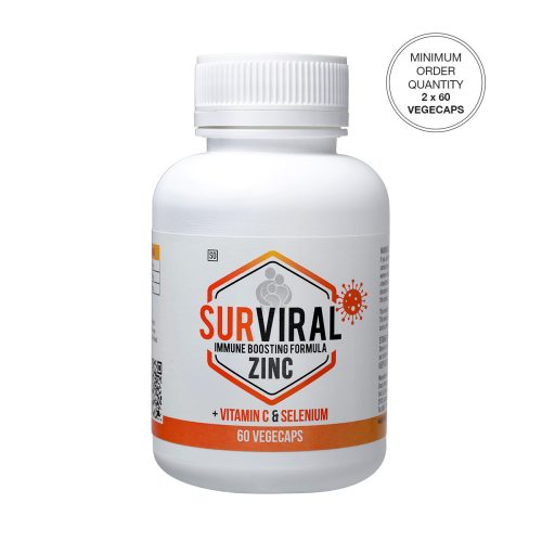 SURVIRAL Zinc + Vitamin C & Selenium 60Vegecaps