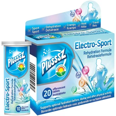 Plusssz Effervescent Electro Sport 20 Tabs