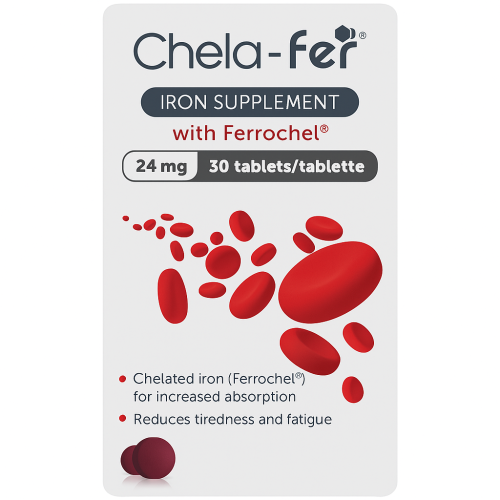 Chela-Fer Iron Supplement 30 Tablets