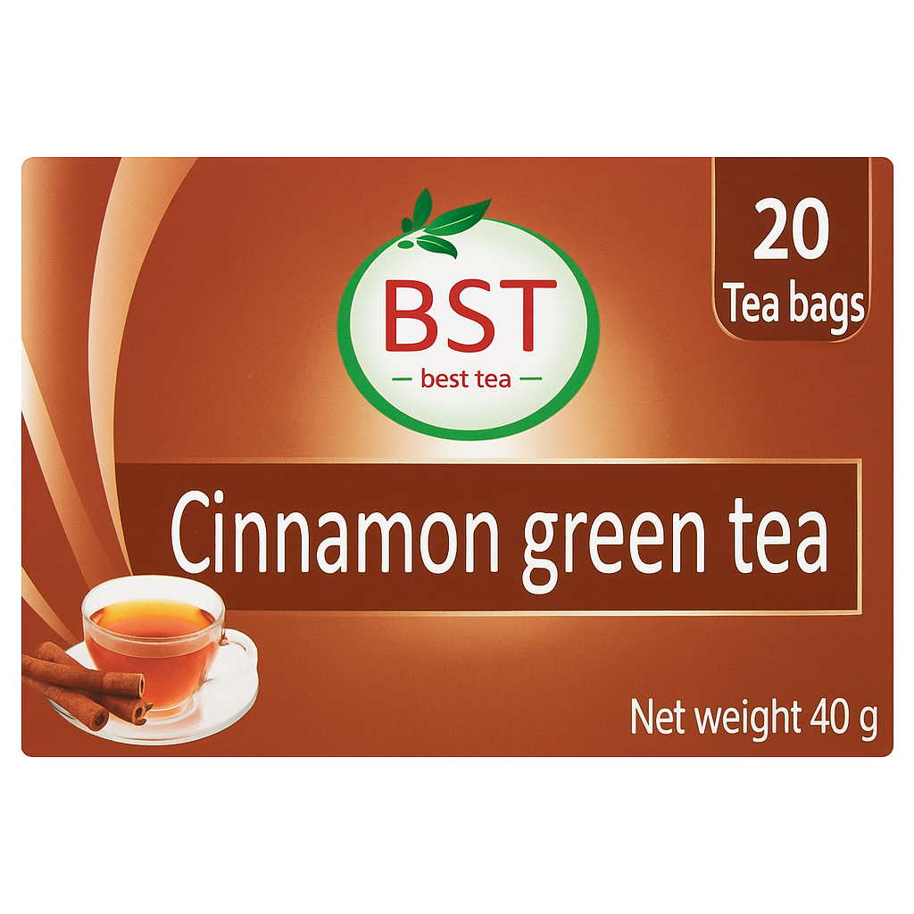 Bst Cinnamon & Green Tea 20 Teabags