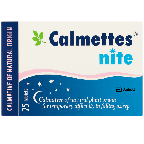 Calmettes Nite Calmative 25 Tablets
