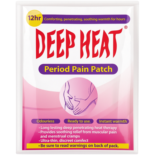 Deep Heat Period Pain Patch