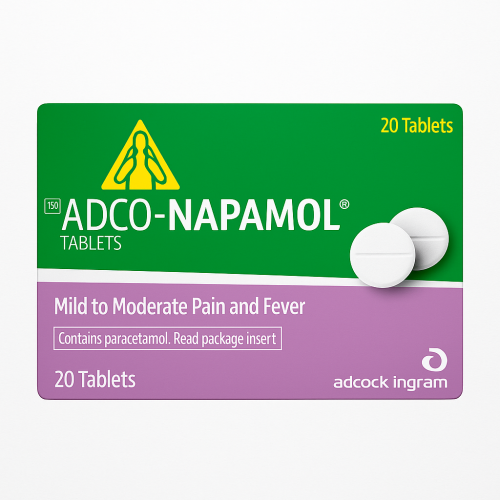 Adco Napamol 500mg 20's