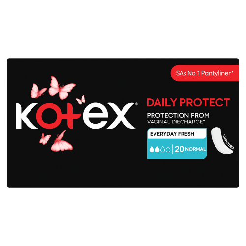 Kotex Pantyliners 20's Regular