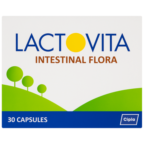 Lactovita Intestinal Flora Supplement 30 Capsules