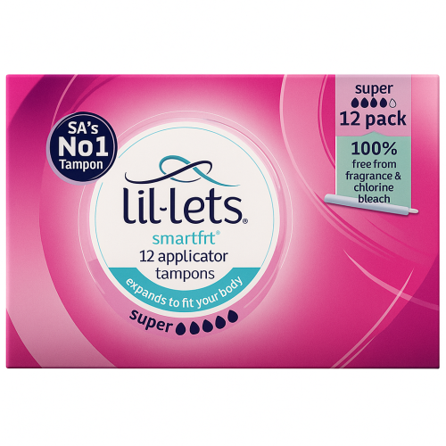 Lil-Lets SmartFit Applicator Tampons Super 12 Pack