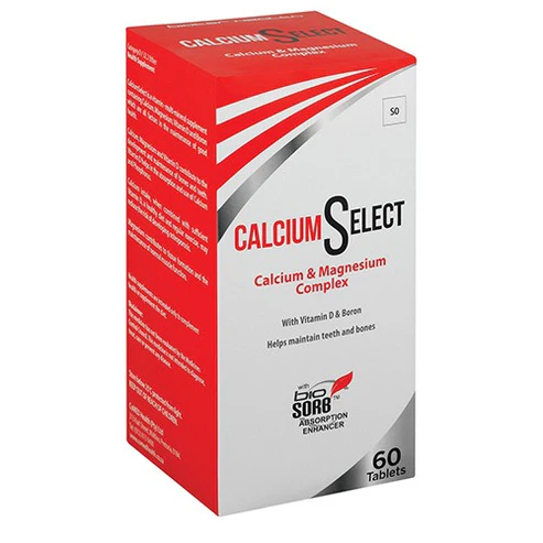 Select Calcium 60's Tablets