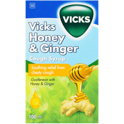 Vicks Cough Syrup Honey & Ginger 100ml