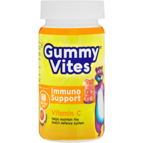 Gummy Vites Immuno Support Vitamin C 60 Jelly Bears
