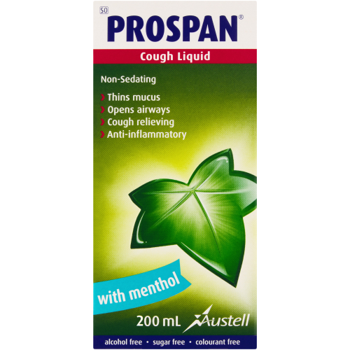 Prospan Cough Liquid With Menthol 200ml