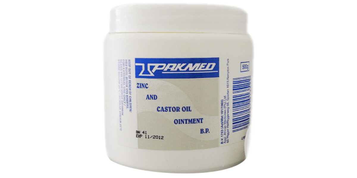 Pakmed Zinc and Castor Oil Cream 500g