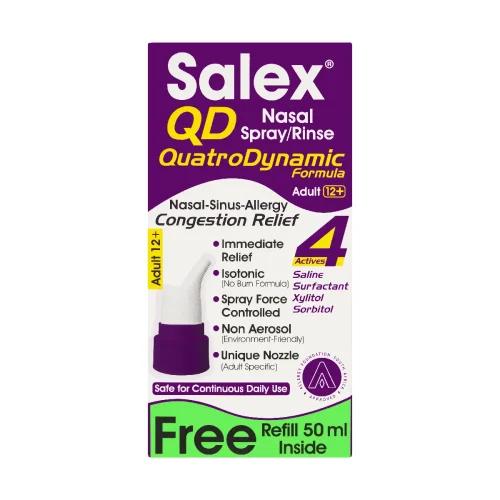 Salex QD Adult Nasal Spray/Rinse