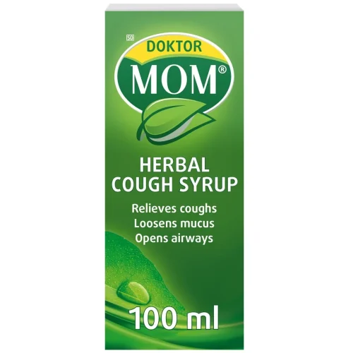 Doktor Mom, Herbal Cough Syrup, 100ml