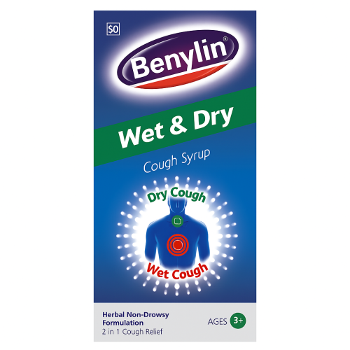 Benylin Cough Syrup Wet Dry 100ml