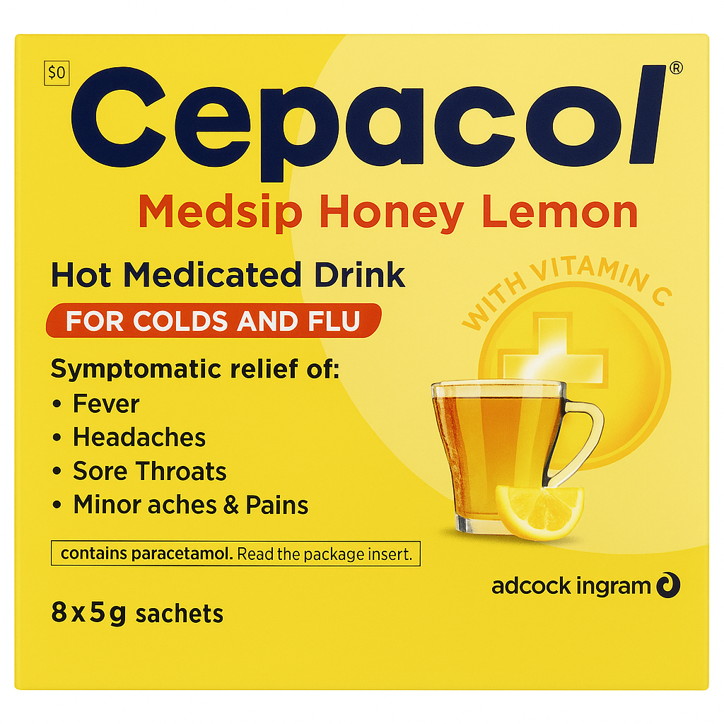 Cepacol Medsip Honey Lemon 8s
