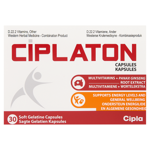 Ciplaton Energy Everyday 30 Softgel Capsules