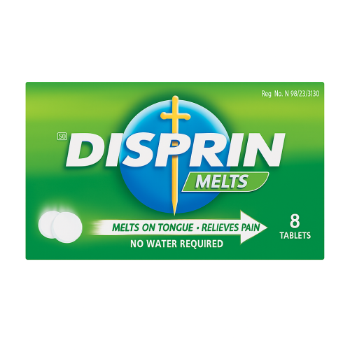 Disprin Melts Tablets 8's