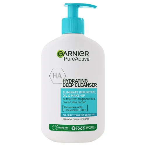 Garnier Pure Active Hydrating Deep Cleanser 250ml