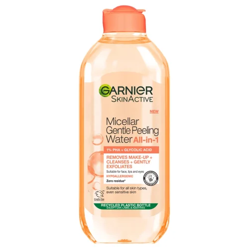 Garnier Micellar Gentle Peeling Water bottle