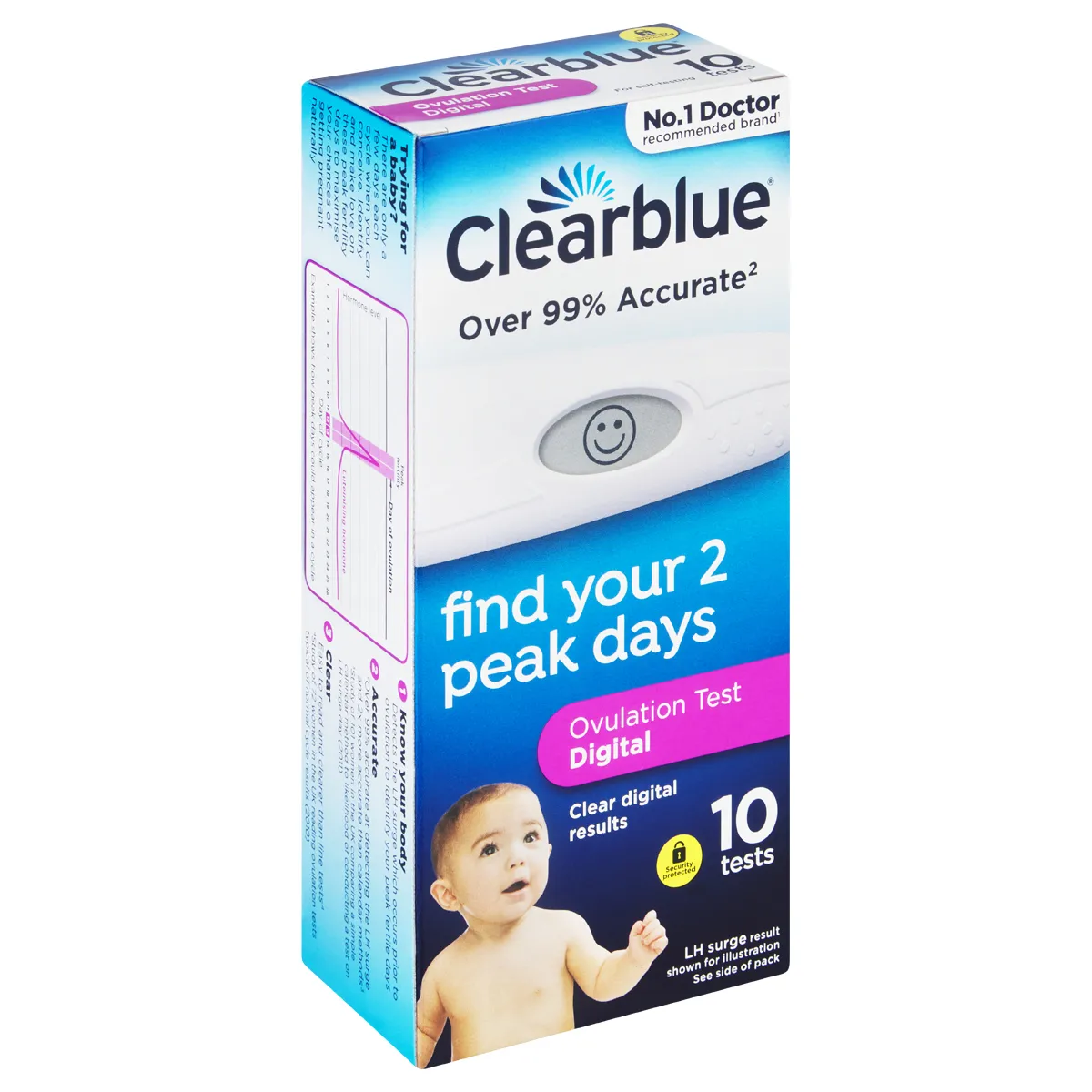Clearblue Digital Ovulation Test 10`s - Image 2