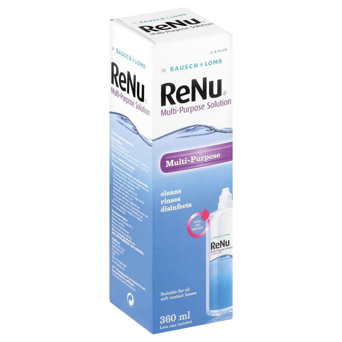 Renu Multipurpose Solution 360ml - Image 2