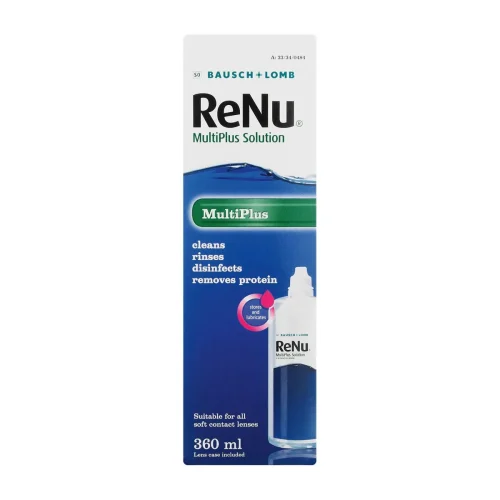 Renu Multiplus 360ml Bausch and Lomb multipurpose contact lens solution