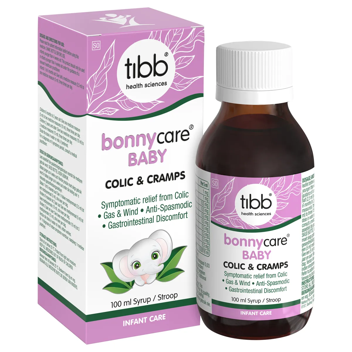 Tibb Bonnycare Anti-spasmodic & Colic 100ml - Image 3