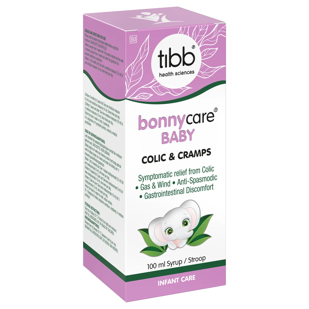 Tibb Bonnycare Anti-spasmodic & Colic 100ml - Image 2