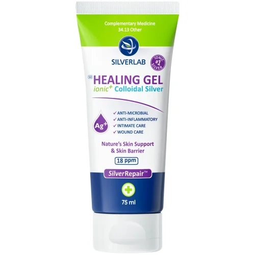 Silverlab Colloidal Silver Gel 75ml tube