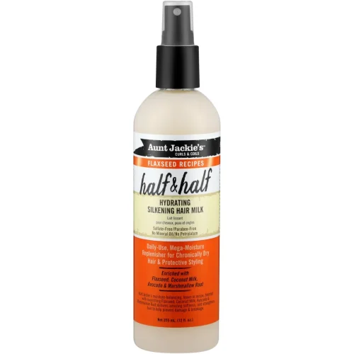 Aunty Jackie Flaxseed Half & Half Hydrating Hair Milk 355ml