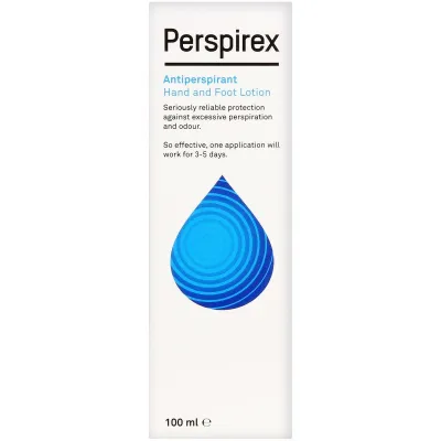 Perspirex Lotion Antiperspirant 100ml high strength foot antiperspirant
