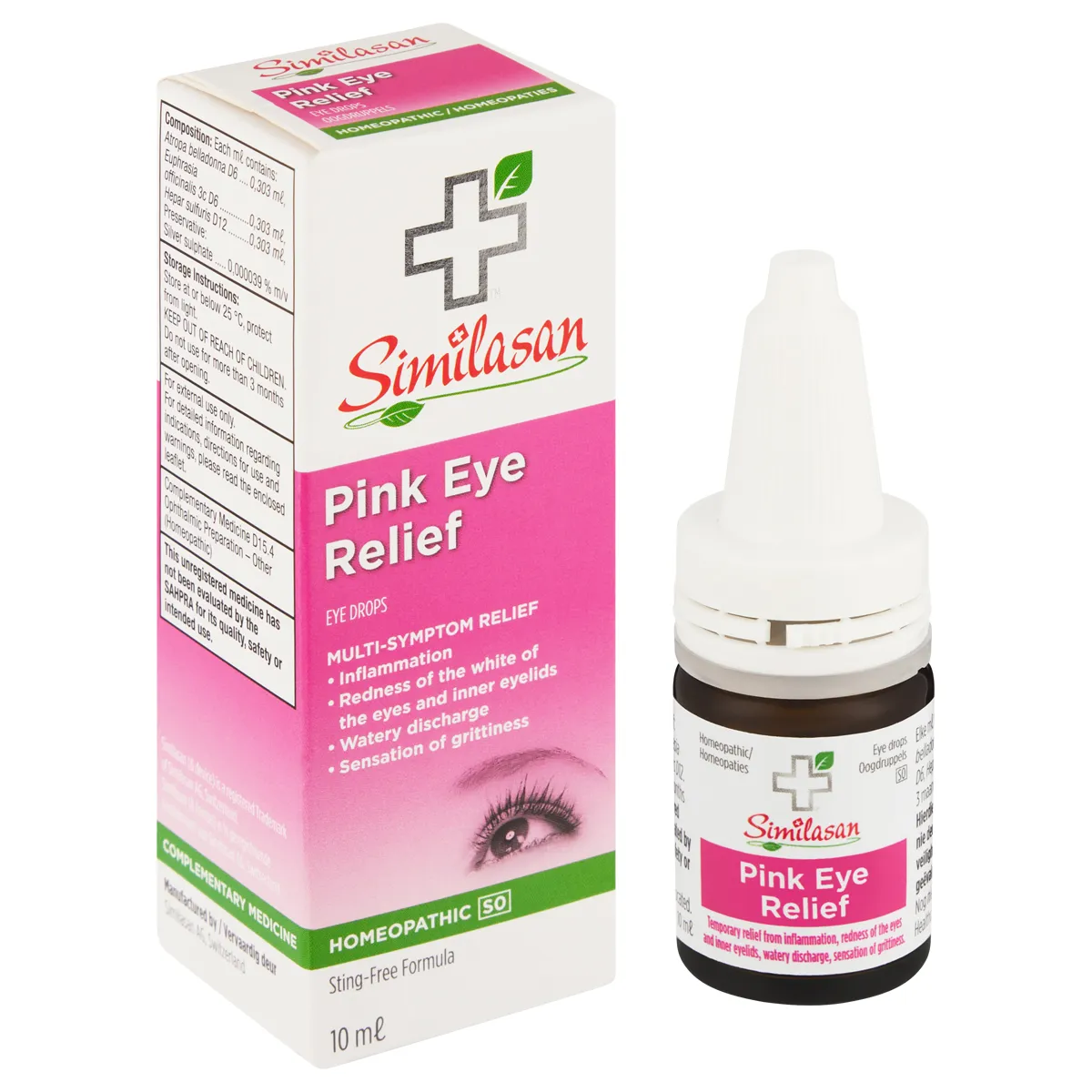 Similasan Pink Eye Relief Drops 10ml - Image 4
