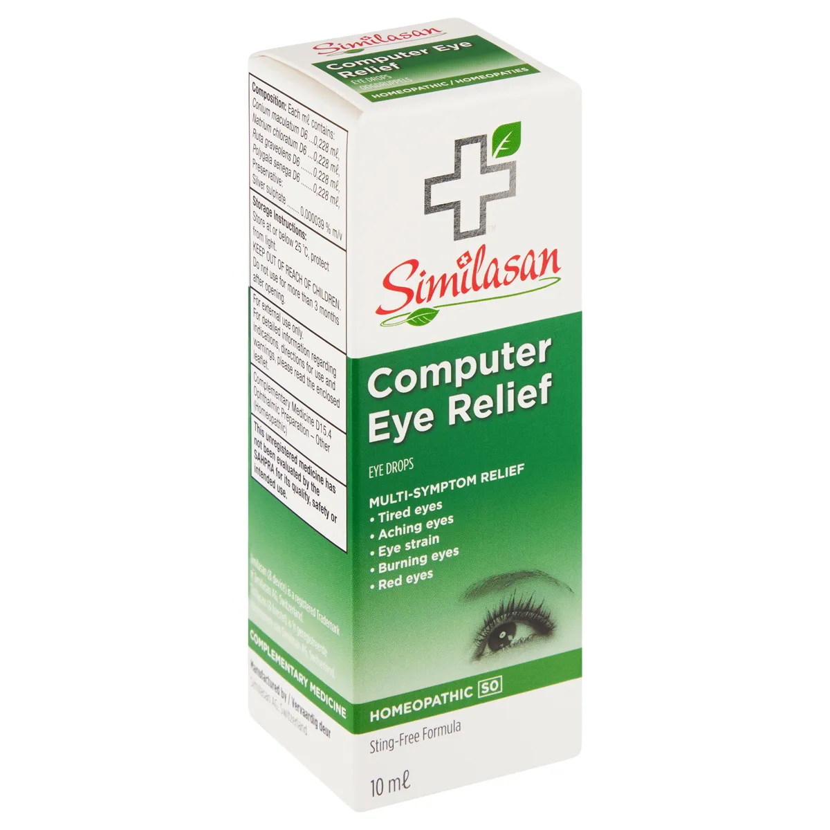 Similasan Computer Eye Relief Drops 10ml - Image 2