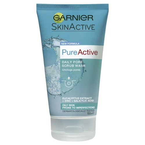 Garnier Pure Active Anti-blackhead Deep Pore Wash 150ml