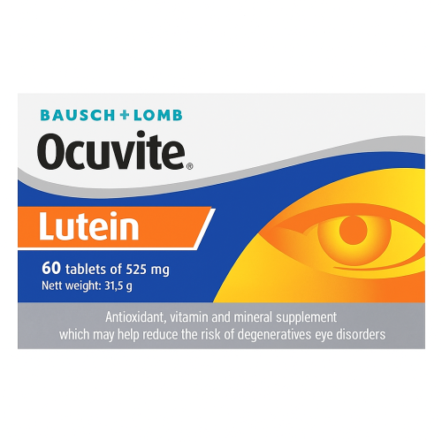 Bausch & Lomb Ocuvite Lutein 60 Tablets