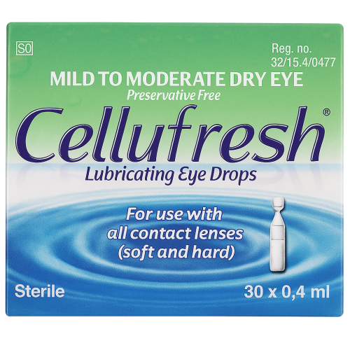 Cellufresh Unit Dose 30x0.4ml Eye Drops