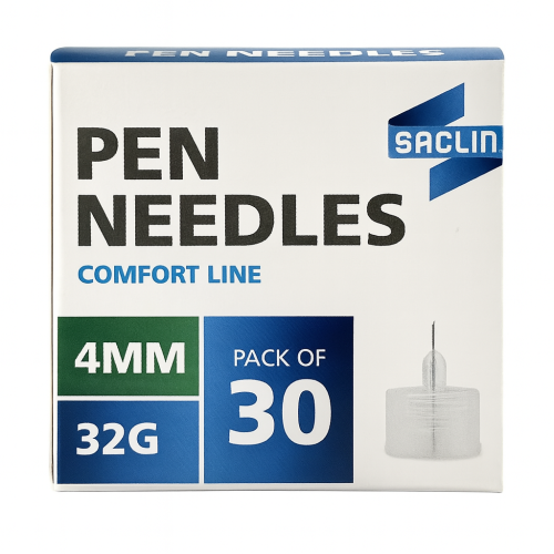 Diabetic Pen Needle 4mm X 30g 30's