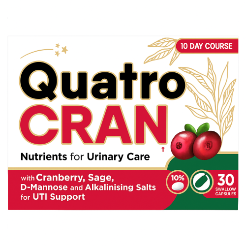 Anastellar Quatrocran 10 Day Course urinary health supplement