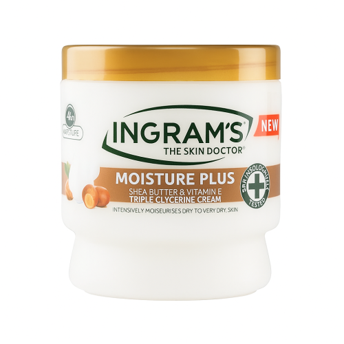 Ingrams Body Cream 450ml Moisture Plus Shea Butter